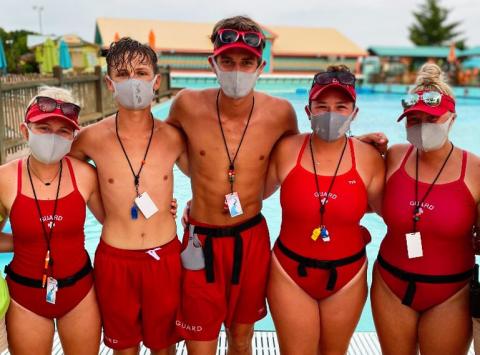 SDS White Water lifeguards